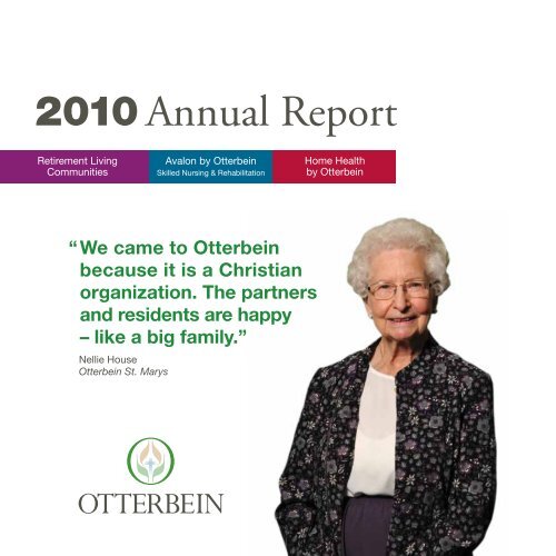 Close to You. - Otterbein Retirement Living Communities