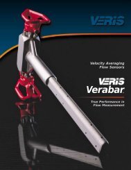 Veris Verabar Brochure - Istec Corp.