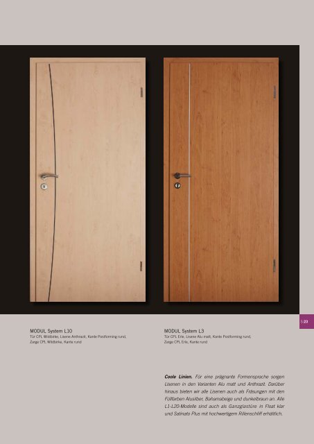 Gesamtkatalog Türen (35MB) - Holz Treindl, Partner für ...