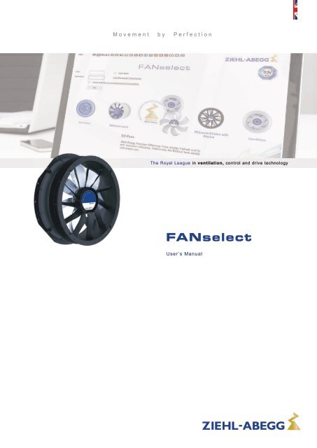 Download User-Manual FANselect Ziehl-Abegg