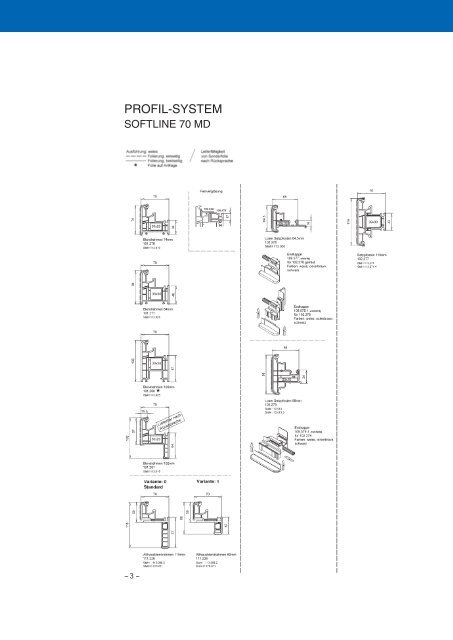 Update 1/07 Technische Informationen - Veka