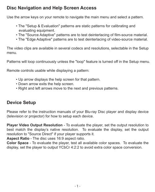 User's Guide - Spears & Munsil