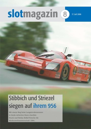 Stibbich und Striezel siegen auf ihrem 956 - SPEED IS LIFE