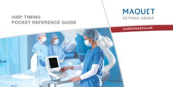 iabp timing pocket reference guide - MAQUET Cardiac Assist