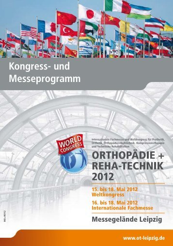 Kongress- und Messeprogramm - ORTHOPÃ„DIE + REHA-TECHNIK