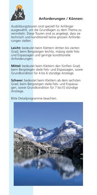 www .bergsteigen-kandersteg.ch