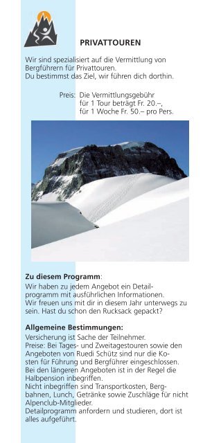www .bergsteigen-kandersteg.ch