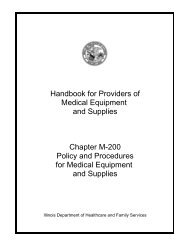 Handbook For Providers Of Medical Equipment And Supplies