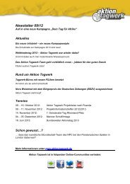 Newsletter_September 2012_FERTIG - Aktion Tagwerk