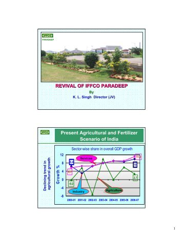 Revival of iffco paradeep - The Fertiliser Association Of India