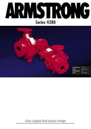 Series 4280 Close Coupled End Suction Pumps - Tomlinson Hall