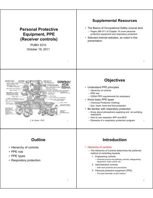 Osha Ppe Requirements For Employers