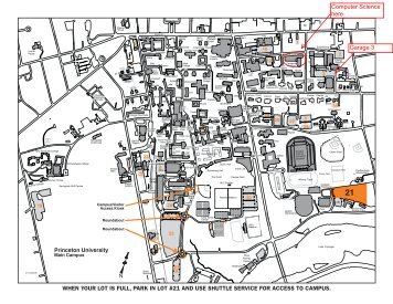 this parking map - Center for Computational Intractability - Princeton ...