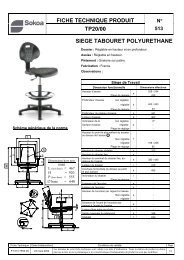 Voir Fiche technique du siÃ¨ge - Idaca 6