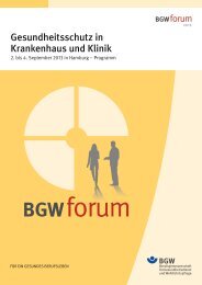 BGW forum 2013 Â· Programm - Elke Scheffer