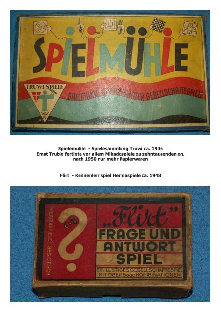 spiele der „trümmerfrauen“ - Österreichisches Spiele Museum