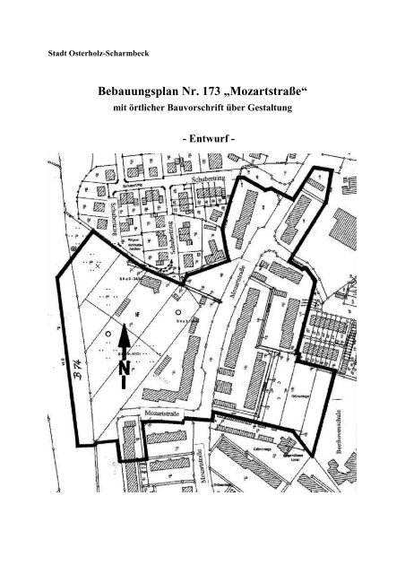 Bebauungsplan Nr. 173 â€žMozartstraÃŸeâ€œ - Osterholz-Scharmbeck