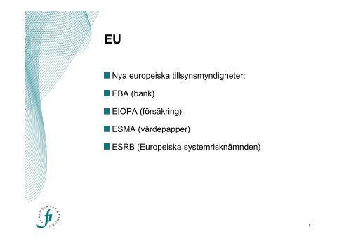 Periodisk rapportering - Finansinspektionen