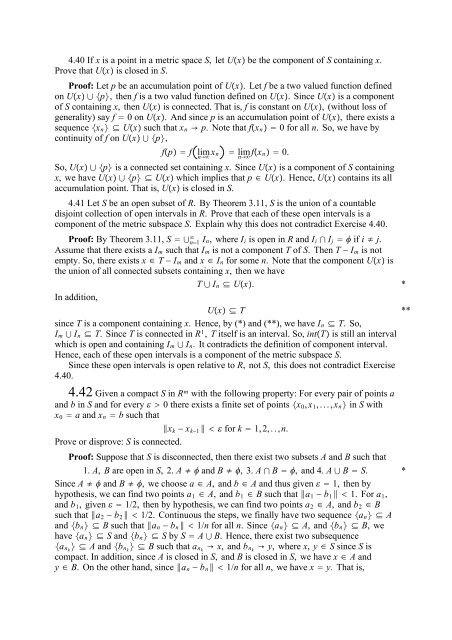 The Real And Complex Number Systems