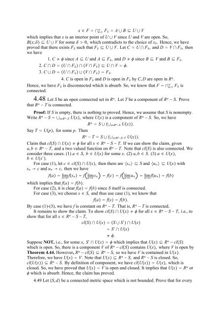 The Real And Complex Number Systems