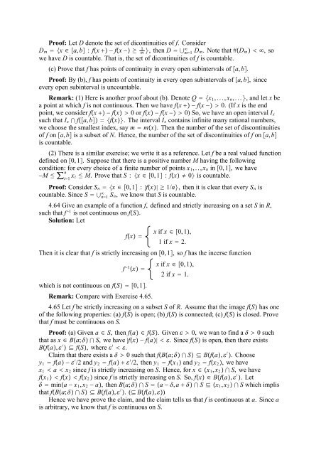 The Real And Complex Number Systems