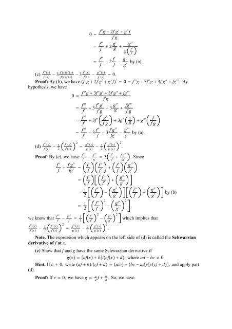 The Real And Complex Number Systems