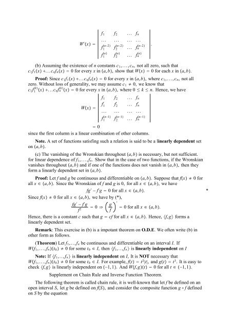 The Real And Complex Number Systems