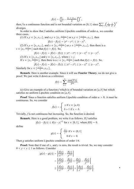 The Real And Complex Number Systems