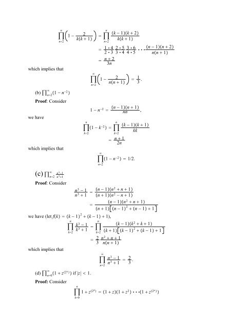 The Real And Complex Number Systems