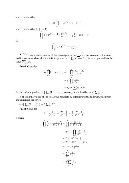 The Real And Complex Number Systems