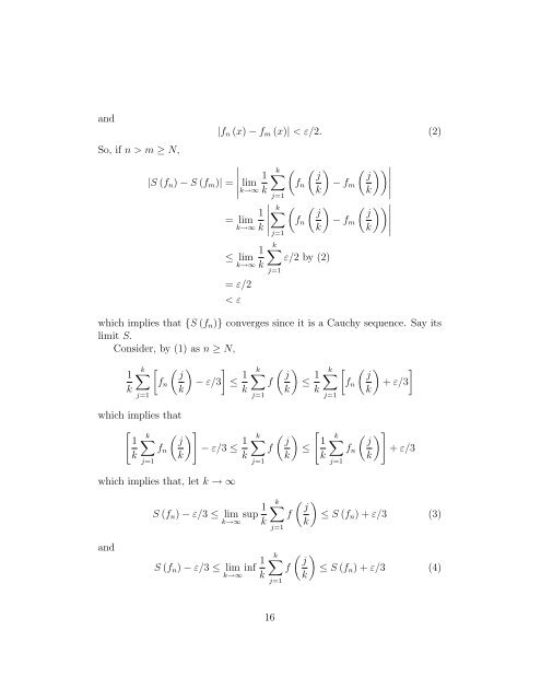 The Real And Complex Number Systems