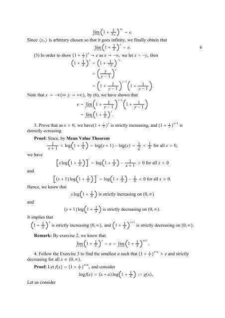 The Real And Complex Number Systems