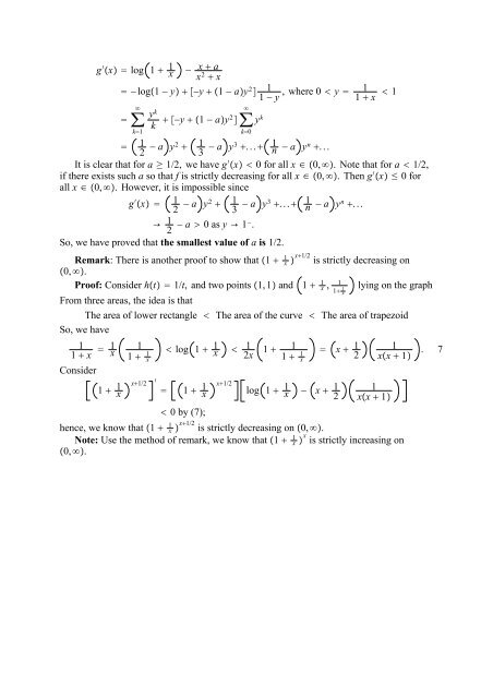 The Real And Complex Number Systems