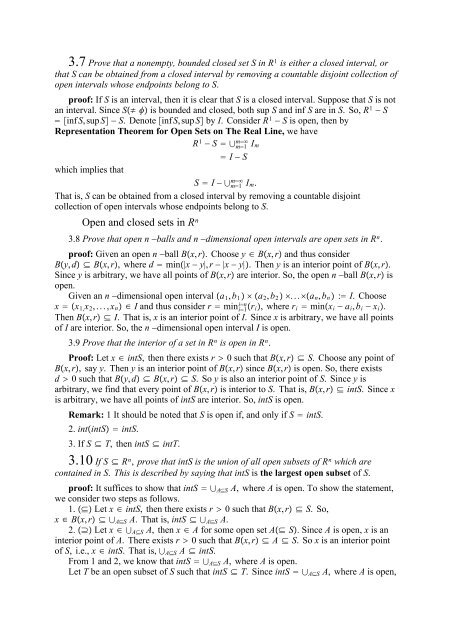 The Real And Complex Number Systems