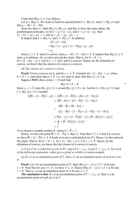 The Real And Complex Number Systems