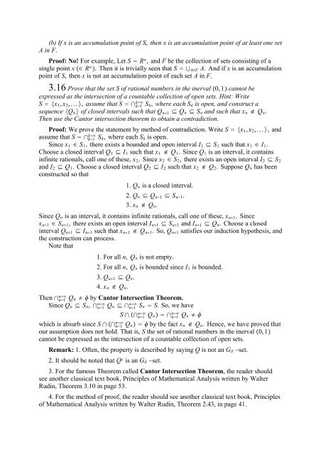 The Real And Complex Number Systems