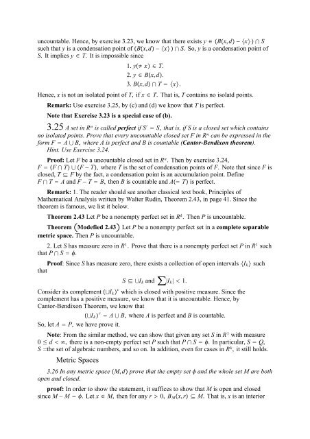 The Real And Complex Number Systems