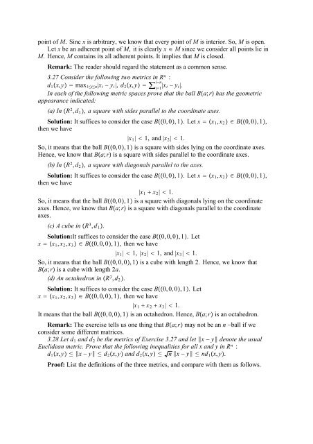 The Real And Complex Number Systems