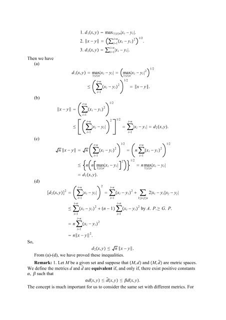 The Real And Complex Number Systems