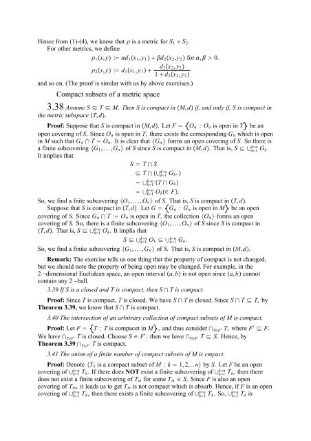 The Real And Complex Number Systems