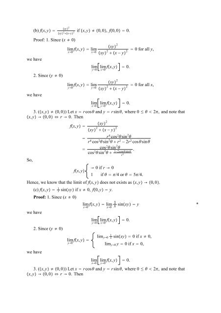 The Real And Complex Number Systems