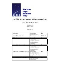 ALMA Acronyms and Abbreviations List - csrg