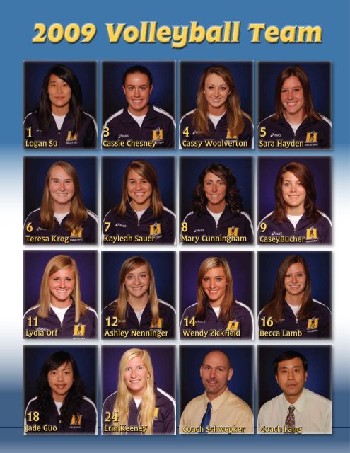 2009 Volleyball Media Guide - Murray State University