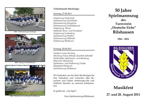 50 Jahre - Spielmannszug-Bilshausen