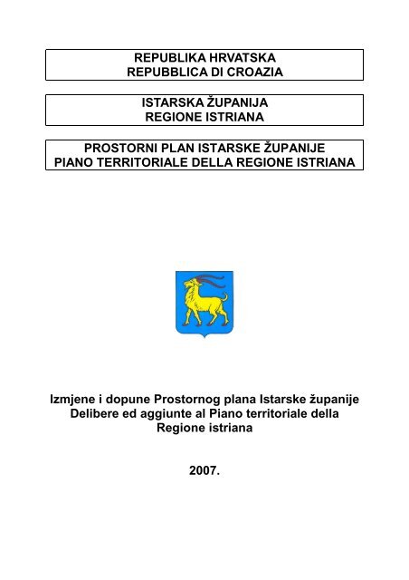 republika hrvatska repubblica di croazia istarska Å¾upanija regione ...