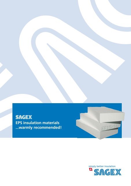 SAGEX Catalogue - Sager AG