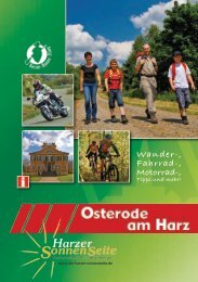 Wander-, Fahrrad-, Motorrad-, - Stadt Osterode am Harz
