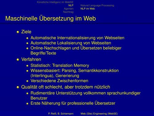 Web - Lehrstuhl für Informatik 8 (Theoretische Informatik)