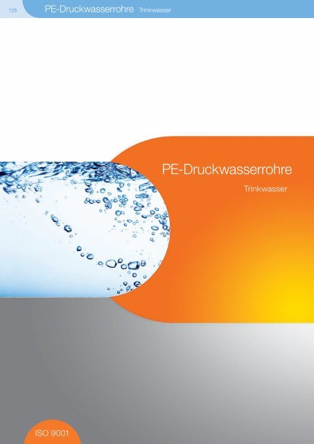 PE-Druckwasserrohre