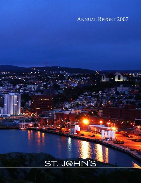 City of St. John's Annual Report 2007